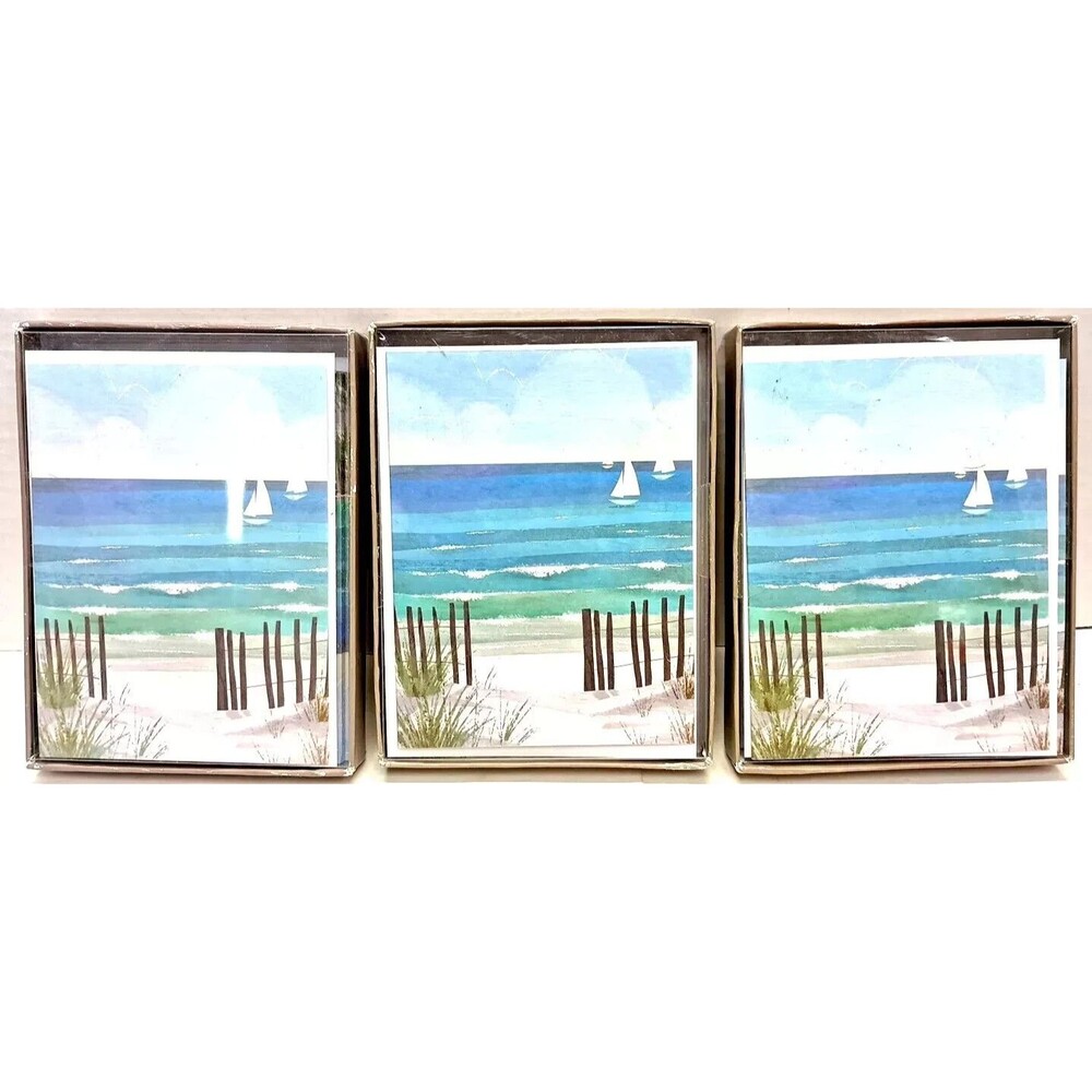American Greetings Abstract Landscape Note Cards with Envelopes Lot Of 30 Cards